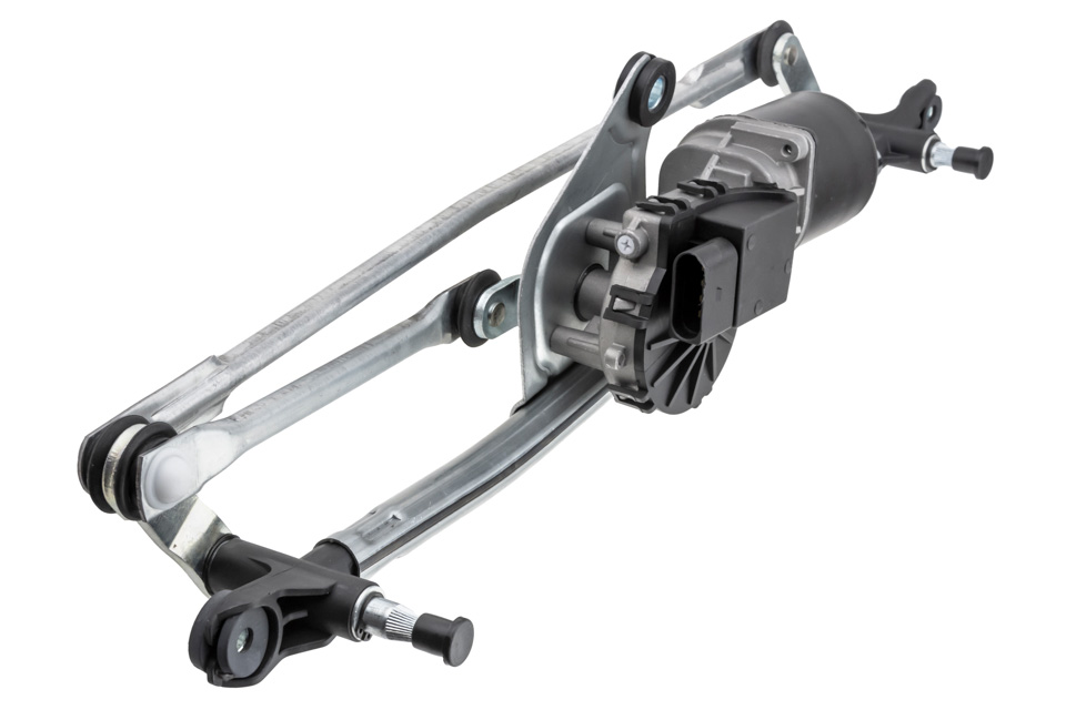 Ruitenwisser mechaniek met motor - Voorzijde - (Nemo/Fiorino/Bipper/Qubo) - OEM: 1354851080 6401G6