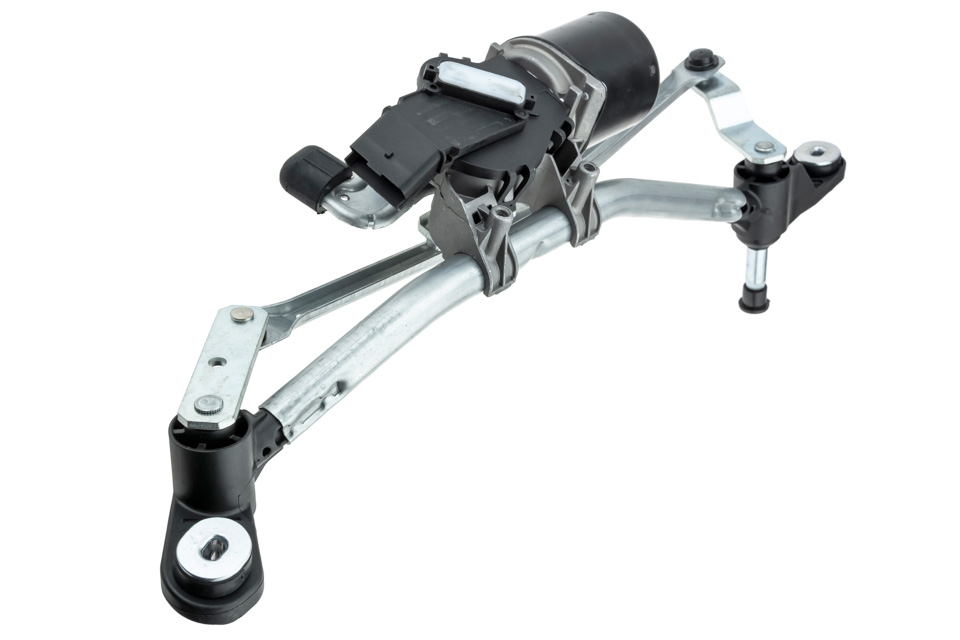 Ruitenwissermotor met mechaniek - (Renault Clio III / Clio 3) - Voorzijde - OEM Nummer(s): 8200268931 7701061590 