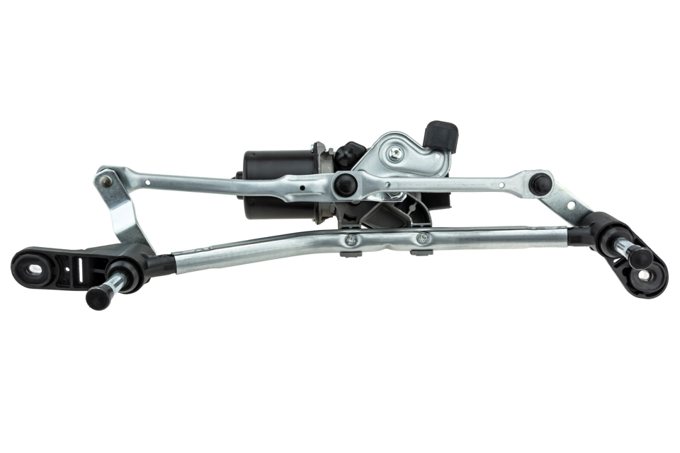 Ruitenwissermotor met mechaniek - (Renault Clio III / Clio 3) - Voorzijde - OEM Nummer(s): 8200268931 7701061590 