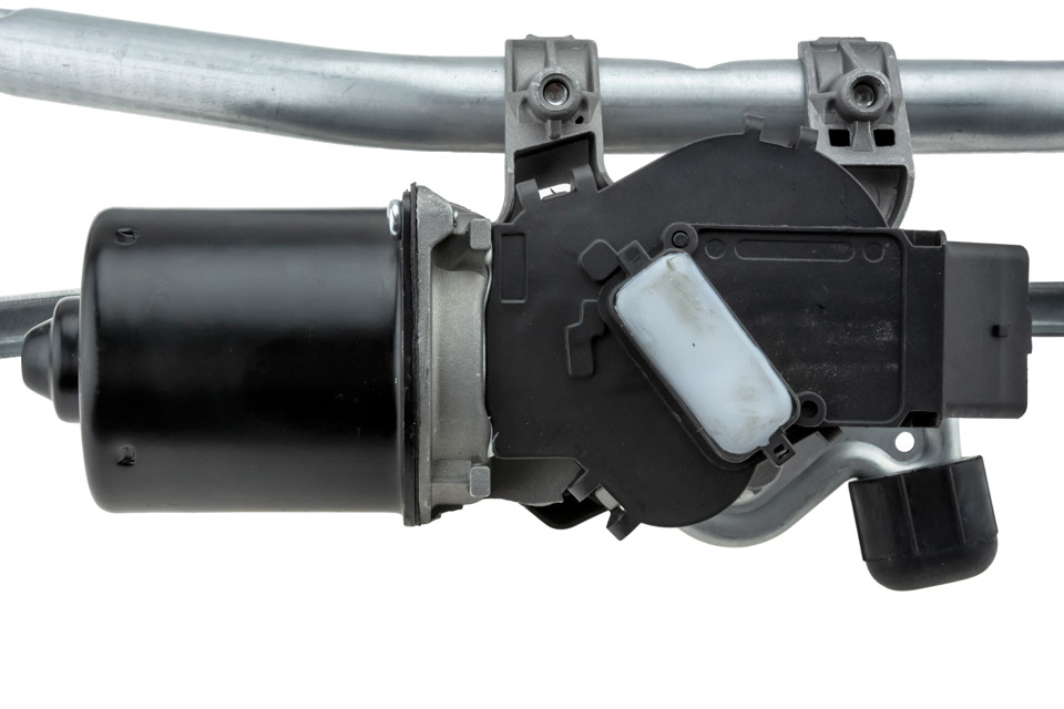 Ruitenwissermotor met mechaniek - (Renault Clio III / Clio 3) - Voorzijde - OEM Nummer(s): 8200268931 7701061590 