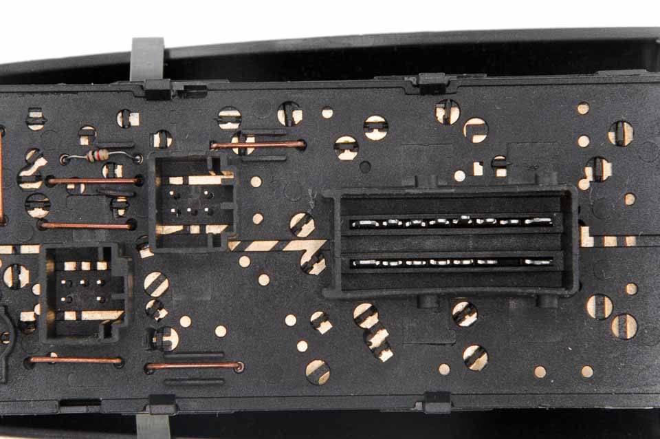 Raamschakelaar 4x raam + spiegel schakelaar links voor - 25PIN - (Peugeot 406)