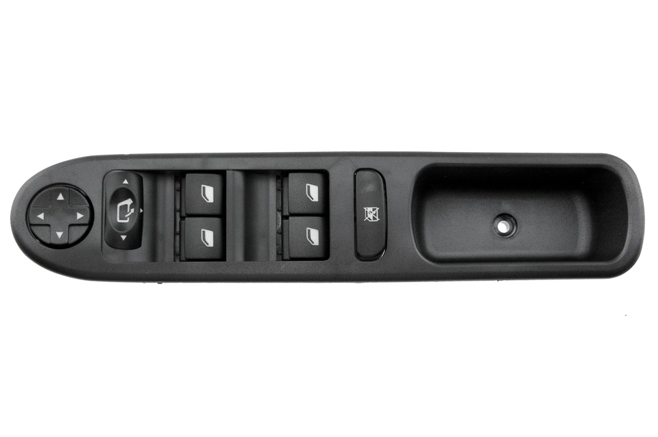 Raamschakelaar 4x raam + spiegel schakelaar (inklapbaar) links voor - 13PIN - (Peugeot 207)