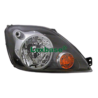 Koplamp rechts - Halogeen H4 - Met stelmotor - (Ford Fiesta IV) Facelift 