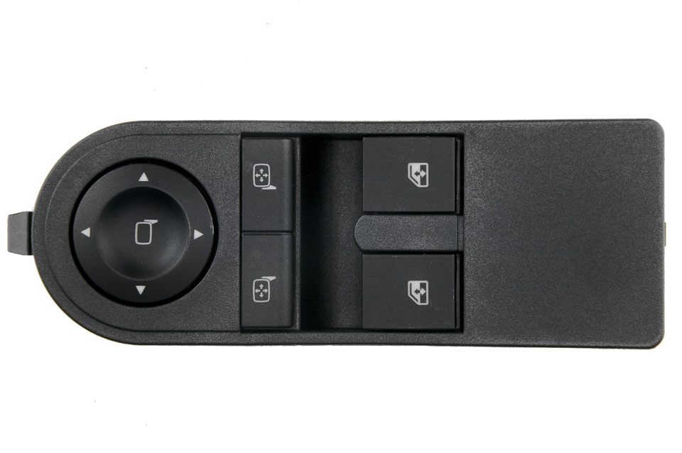 Raamschakelaar links voor - 2x Raam + spiegel bediening - (Opel Astra H / Zafira B)