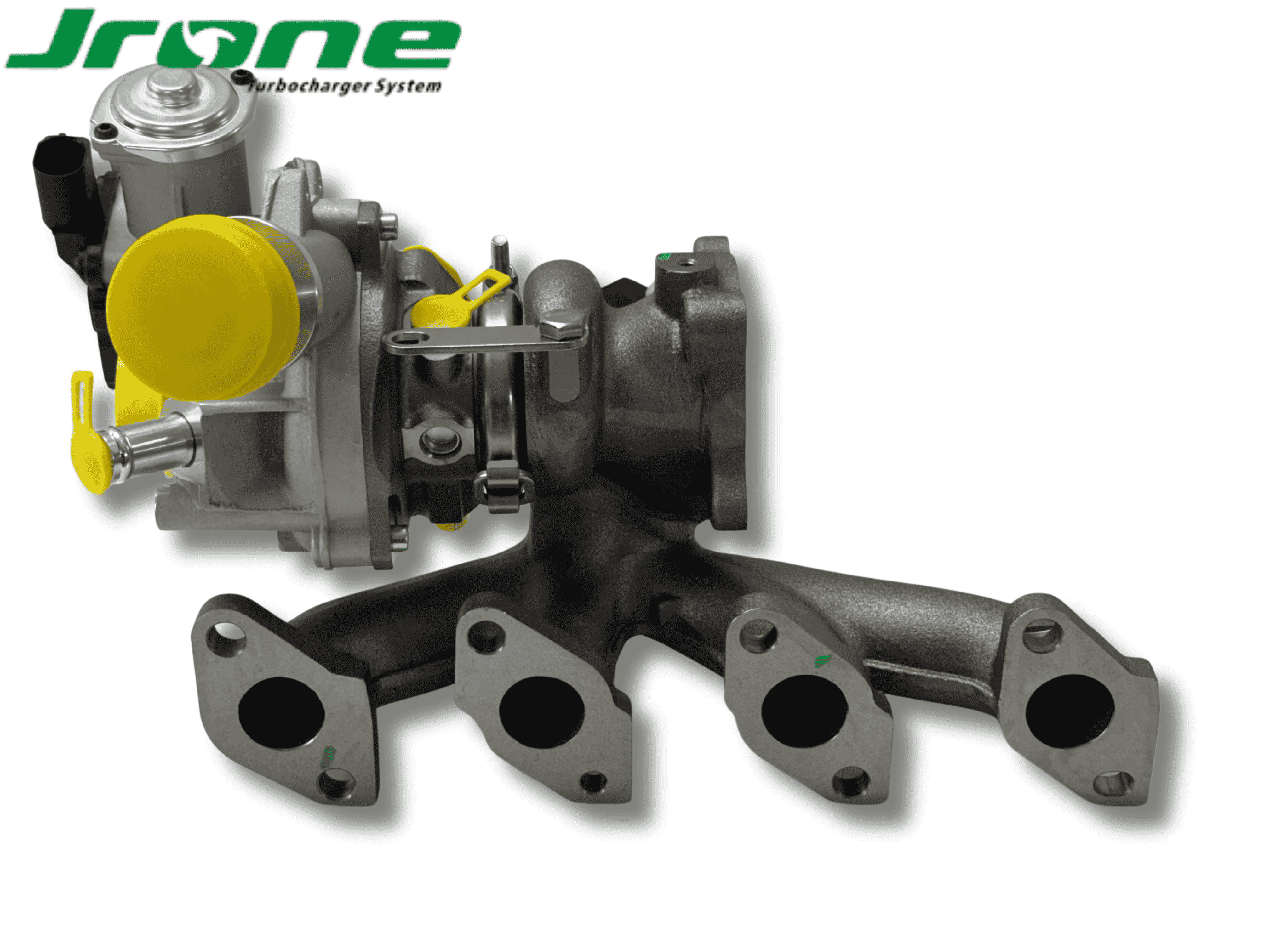 Turbo - Nieuw Jrone - Rechte Flens (9V202) vanaf bj 06-2011 - VAG - 1.2TSI - OEM:  03F145701H / 03F145701K / 03F145701R