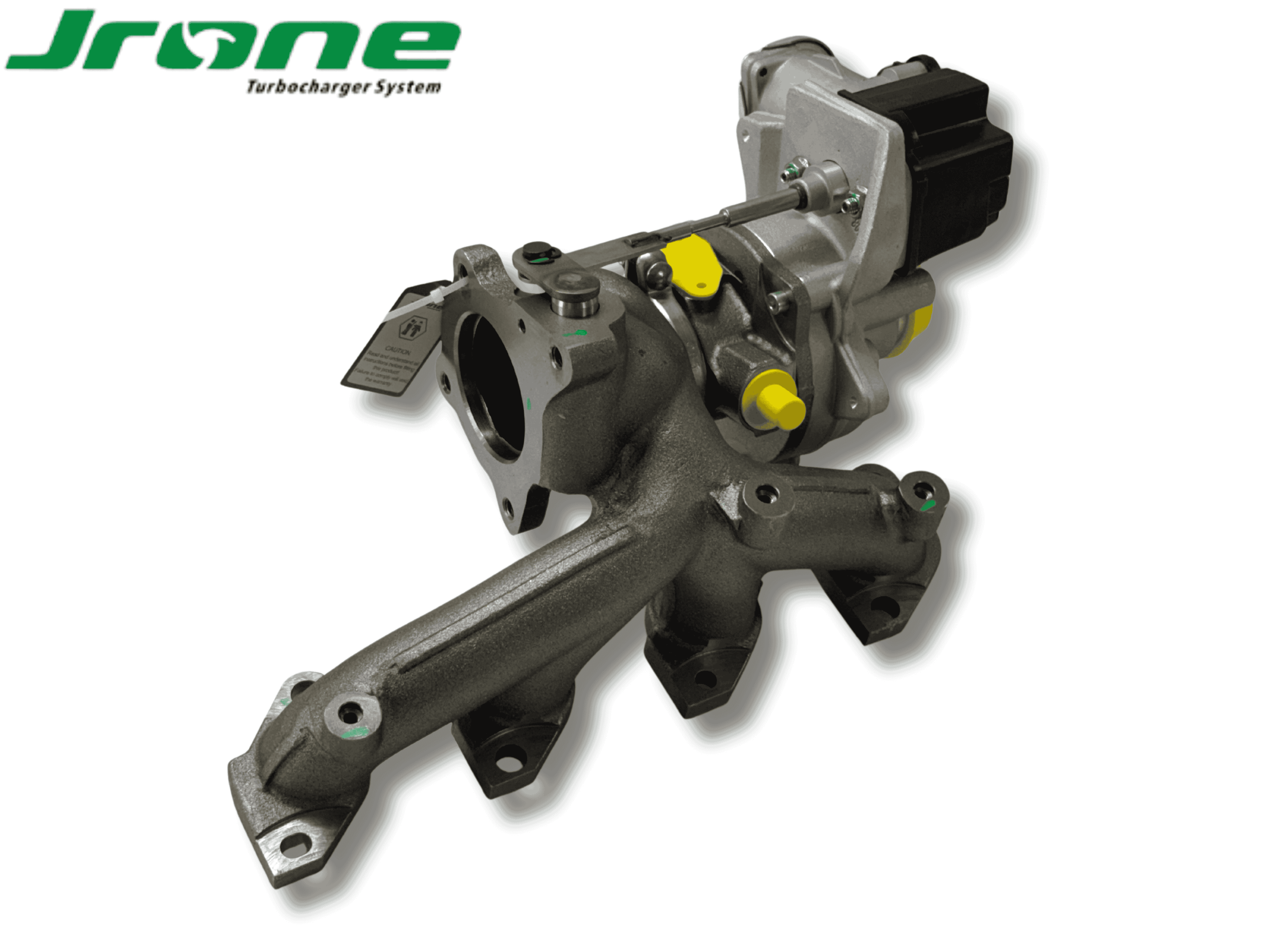 Turbo - Nieuw Jrone - Rechte Flens (9V202) vanaf bj 06-2011 - VAG - 1.2TSI - OEM:  03F145701H / 03F145701K / 03F145701R