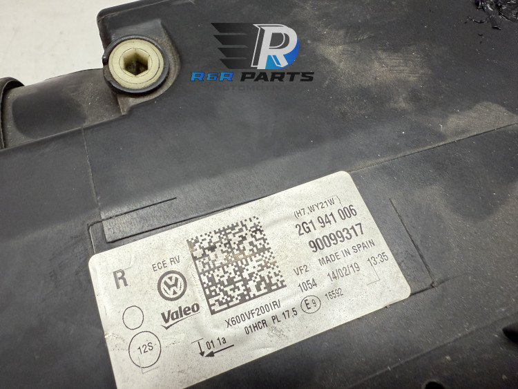 Koplamp Rechts - Halogeen - Vw Polo (AW1) - OEM: 2G1941006