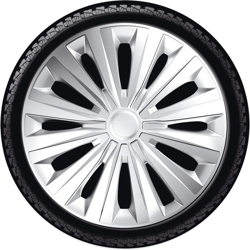 4-Delige J-Tec Wieldoppenset Multi 14-inch zilver