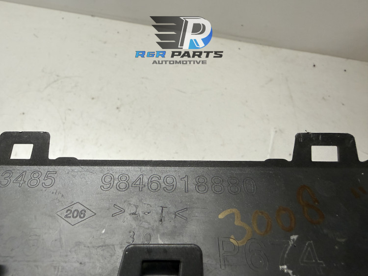Bumperspoiler / strip - Zilver - (Peugeot 3008 III) Vanaf 2023 - OEM: 9846918880