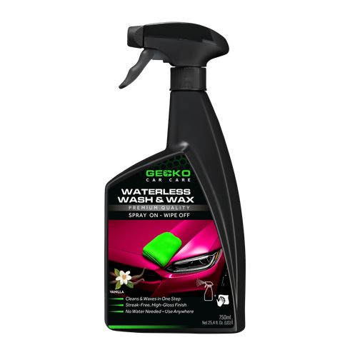 Gecko Waterless Wash & Wax 750ml