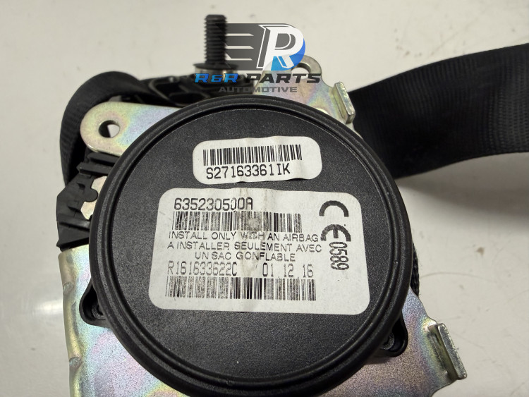 Gordel rechts achter - Zwart - BMW X5 (F15) - OEM: 72117343642
