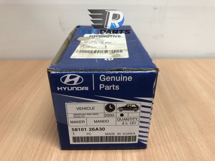 Set remblokken - Hyundai H200 / Santa FÉ I (sm) / Ssangyong	Rexton - Voorzijde - OEM 5810126A30