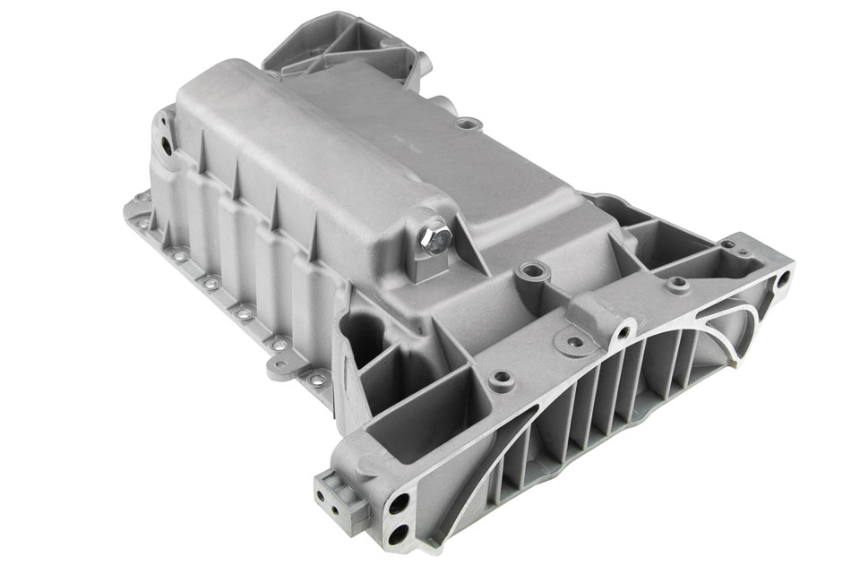 Carterpan - Aluminium - Type met Airco - (Peugeot / Citroen 2.0L) - OEM: 9637093810 / 9635532010 / 0301J5