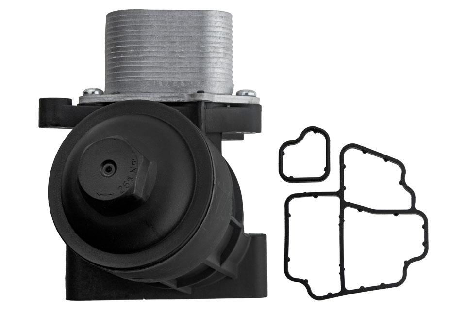 Oliekoeler + Behuizing - NTY - (VAG 1,2 TDI) - OEM: 03P115389 / 03P115389A / 03P115389B
